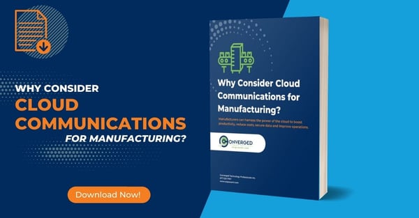 Why Manufacturers Should Consider Cloud