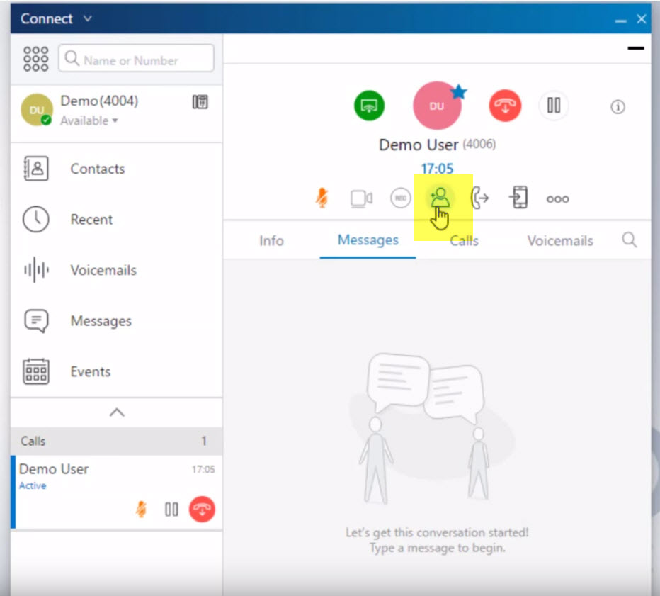 add-user-to-call-connect-client add participant add user to an existing call