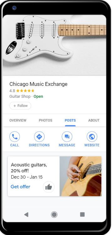 gmb-offer google my business digital channel example