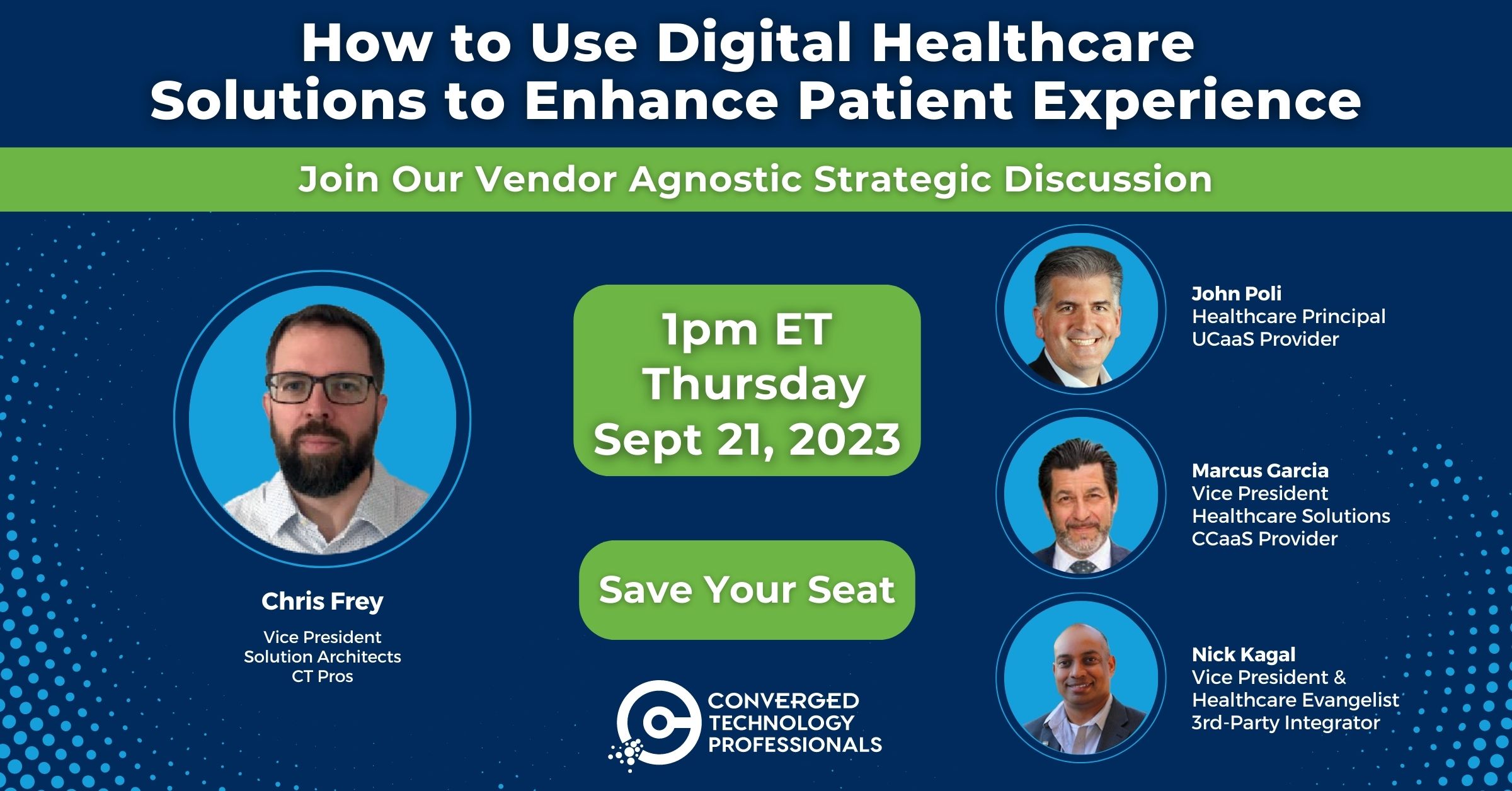 Healthcare Webinar Invites for Social Media