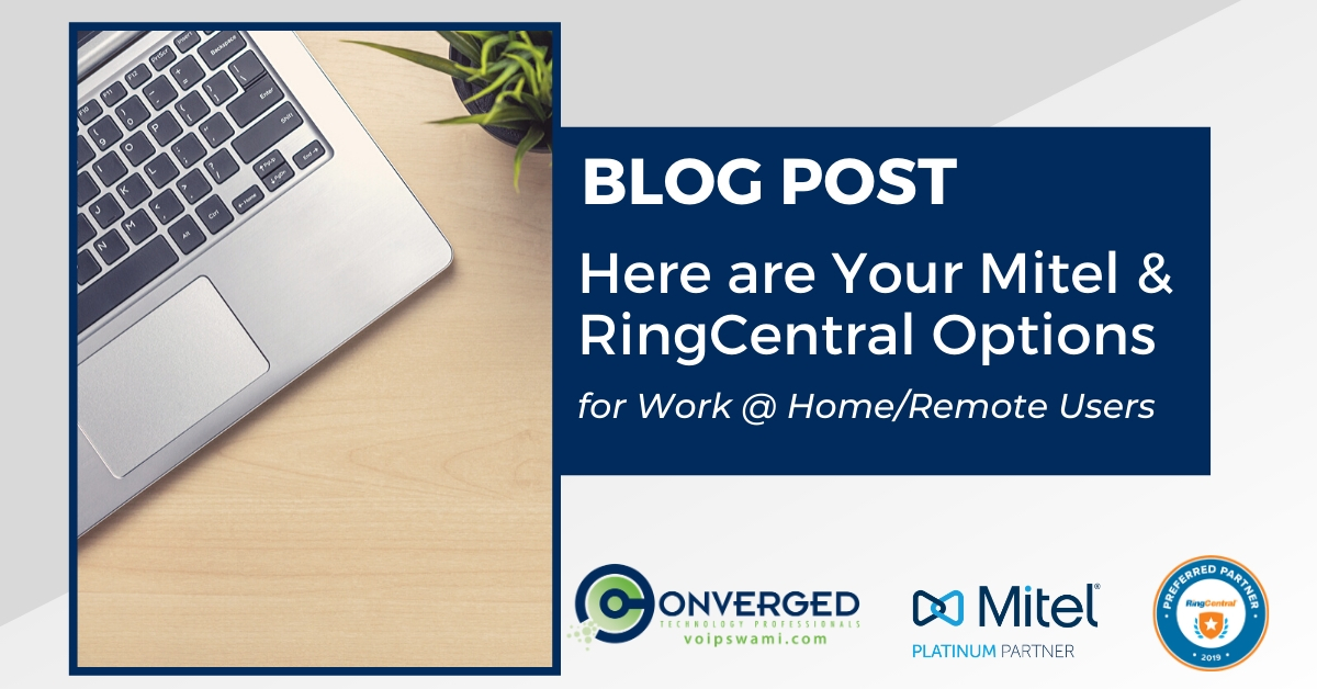 work from home remote users mitel ringcentral